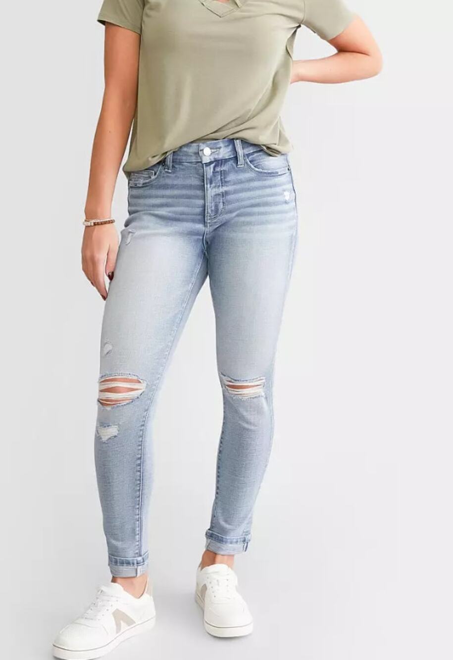 NWT BKE Ankle Skinny Stretch Jean - 25 waist